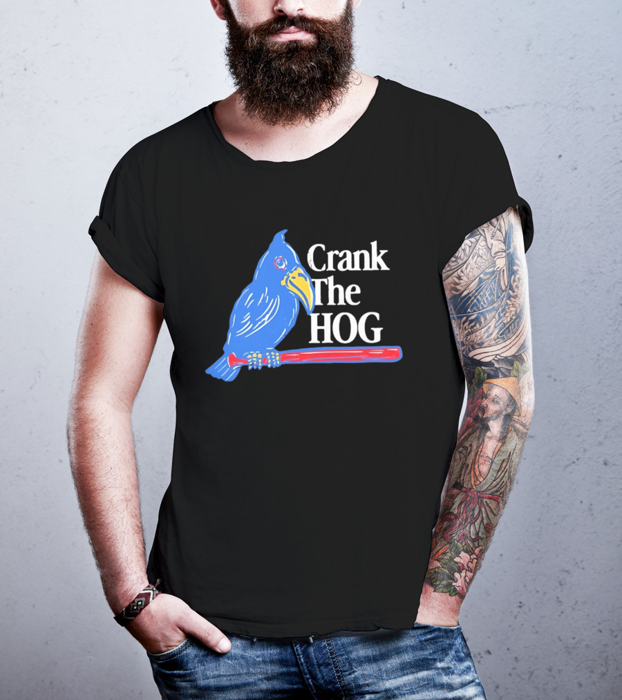 Crank The Hog Villanova Wildcats Basketball Jay Wright NCAA Sports T-Shirt