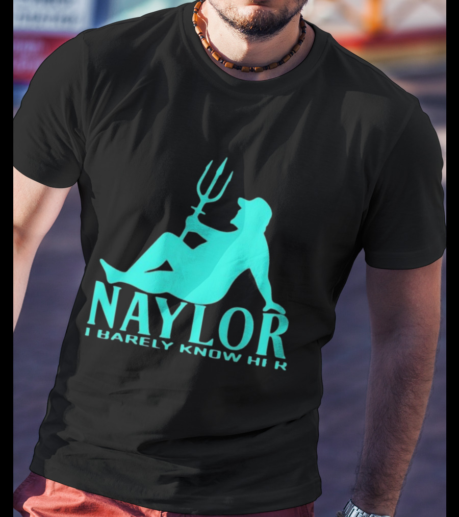 Naylor I Barely Know Her Mariners Trident Pose T-Shirt