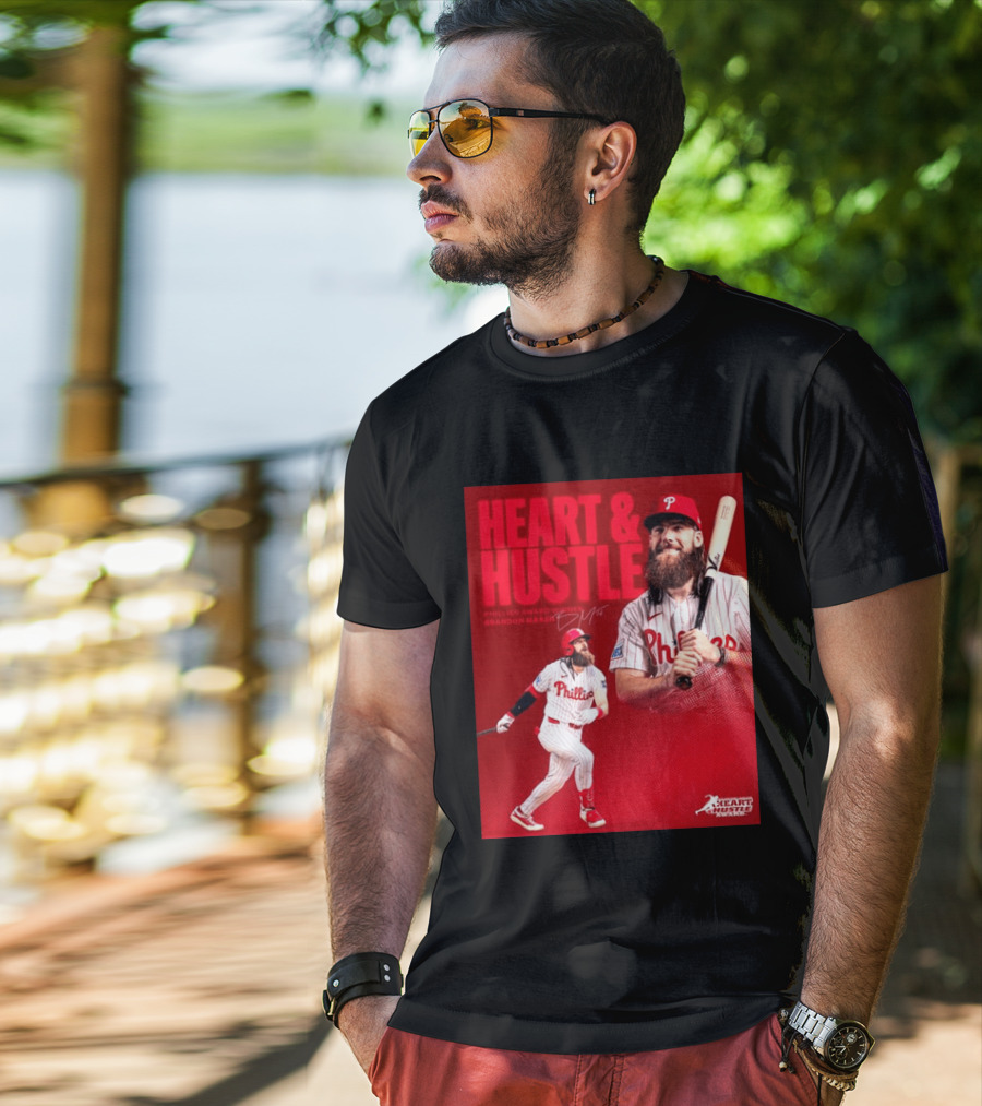 Philadelphia Phillies Heart & Hustle Award Winner Brandon Marsh T-Shirt