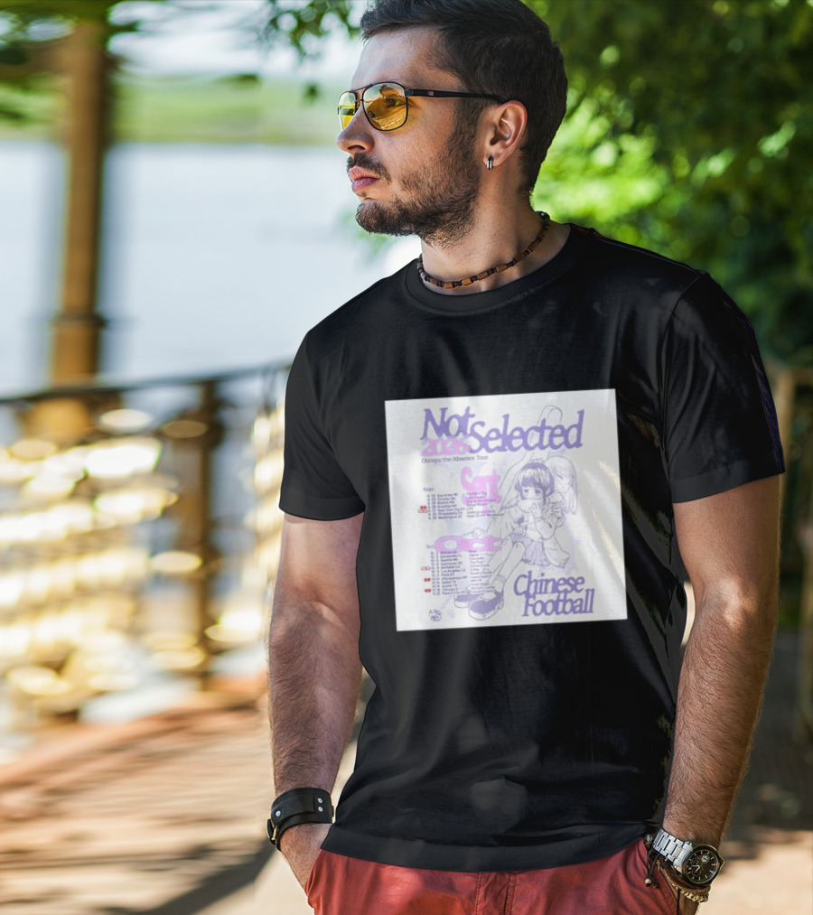 Not Selected 2026 Occupy The Absence Tour Chinese Football Anime T-Shirt