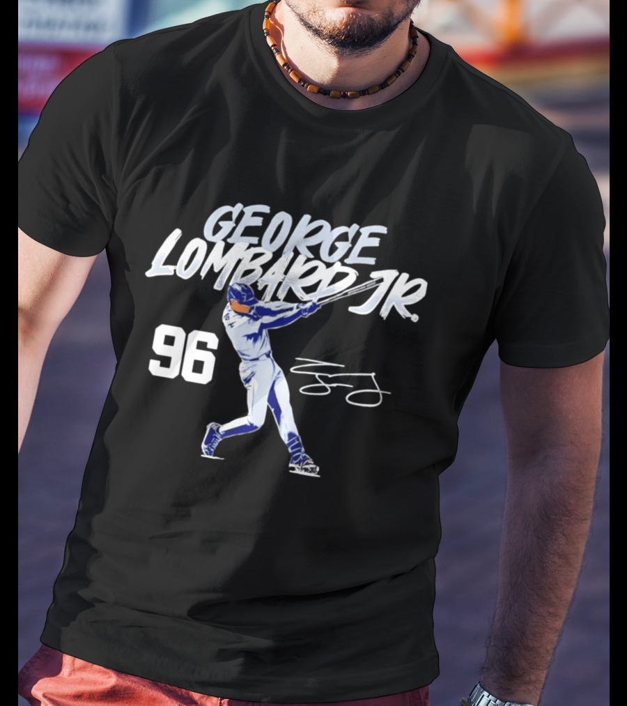 George Lombard Jr 96 Yankees Baseball Player T-Shirt