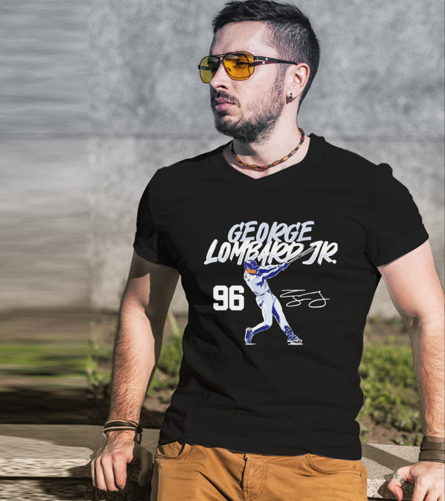 George Lombard Jr 96 Yankees Baseball Player T-Shirt