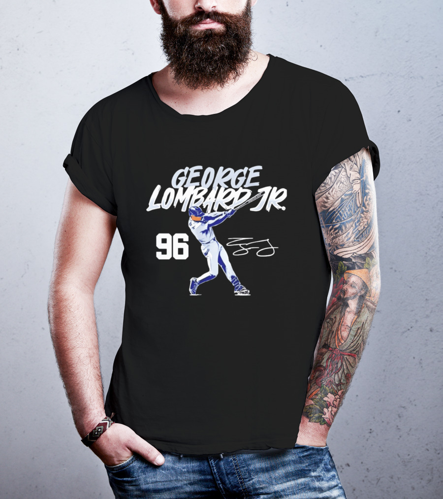 George Lombard Jr 96 Yankees Baseball Player T-Shirt