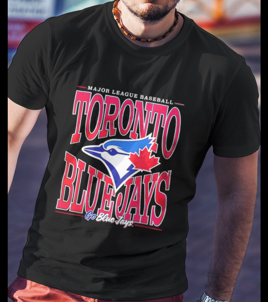 Toronto Blue Jays Major League Baseball Go Blue Jays T-Shirt
