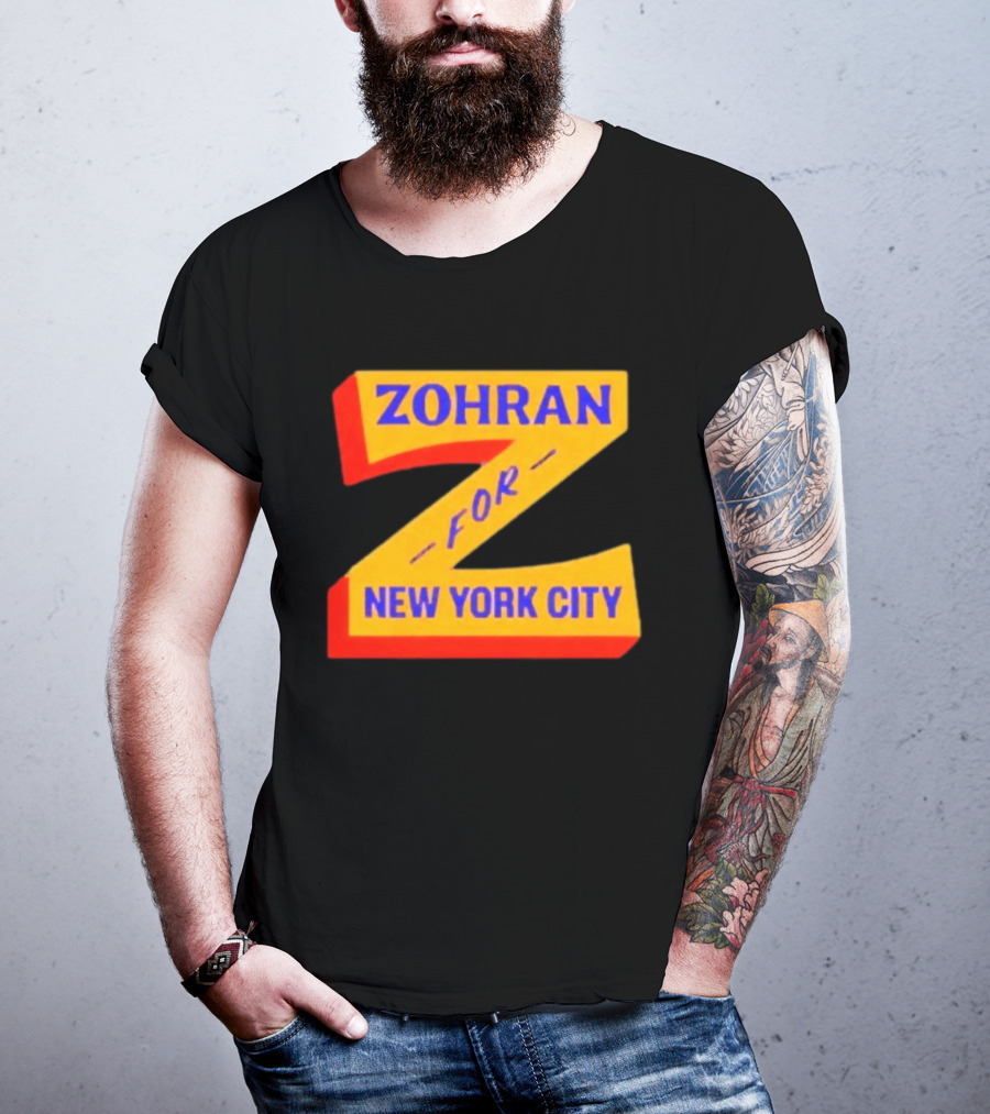 Zohran Mamdani 2025 Z For New York City T-Shirt