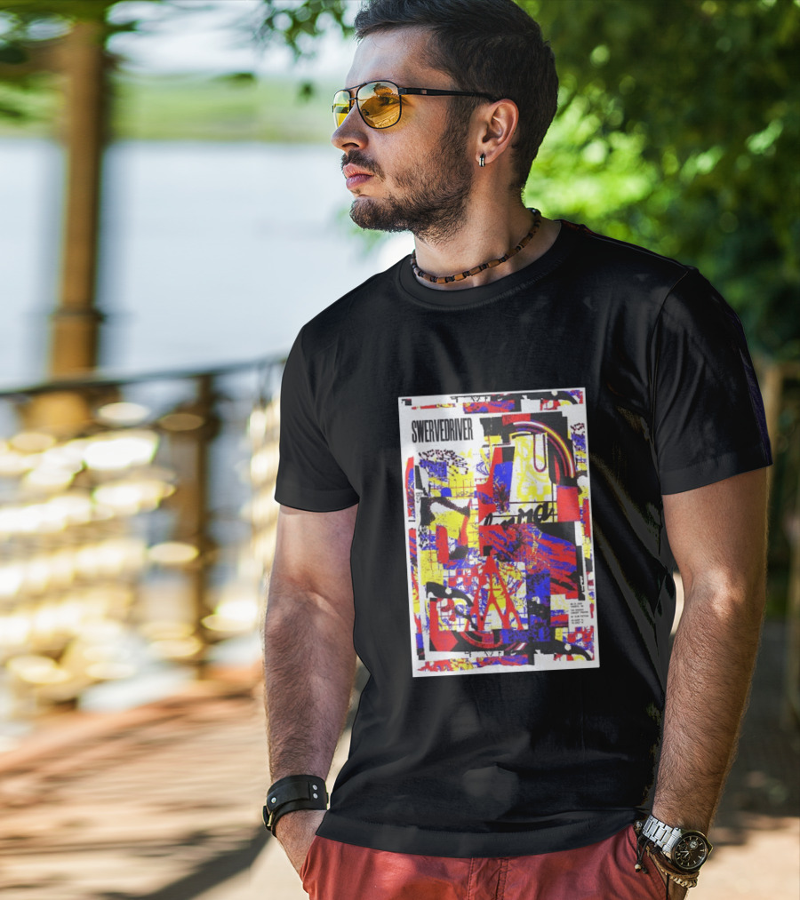 Swervedriver Phoenix Concert Theatre Toronto ON Aug 21 2026 Vibrant Abstract Collage T-Shirt