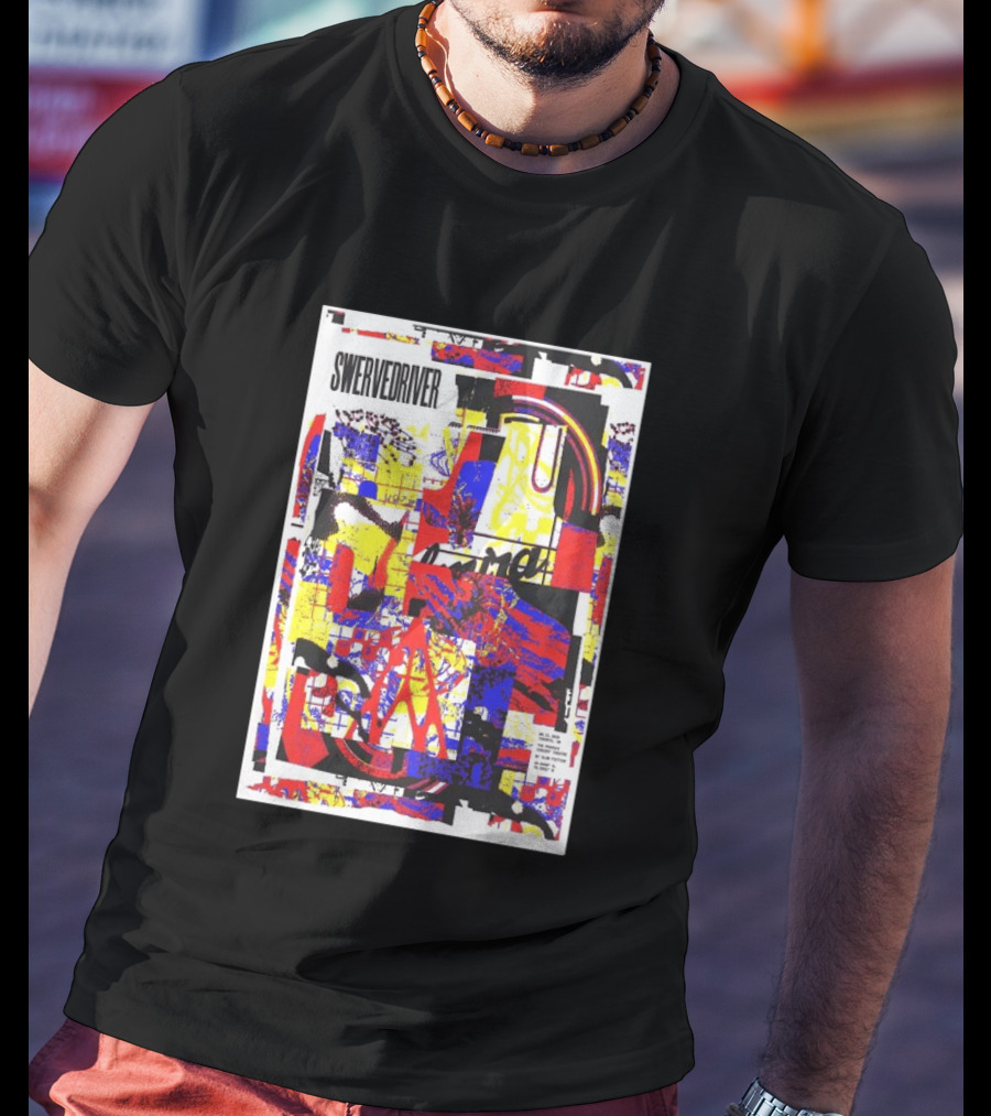 Swervedriver Phoenix Concert Theatre Toronto ON Aug 21 2026 Vibrant Abstract Collage T-Shirt