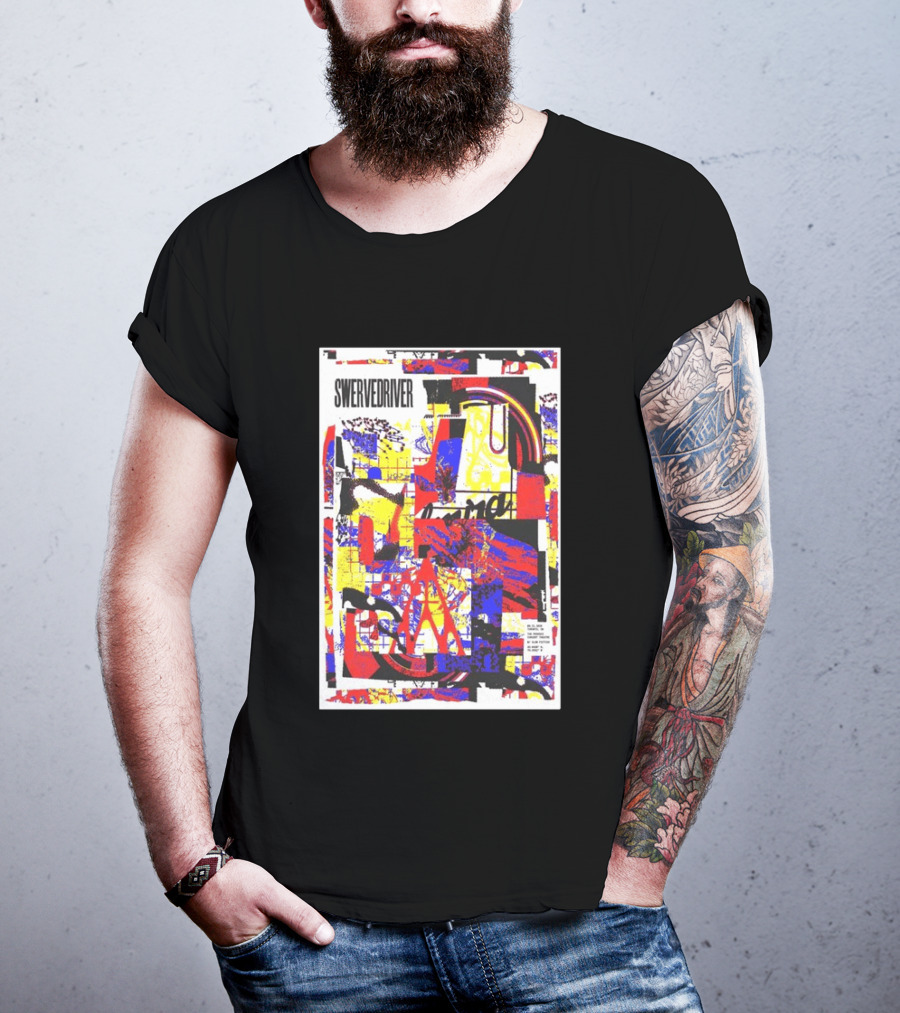 Swervedriver Phoenix Concert Theatre Toronto ON Aug 21 2026 Vibrant Abstract Collage T-Shirt