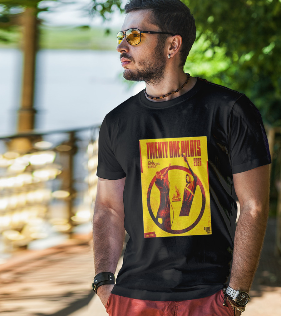 Twenty One Pilots All Points East 2026 Victoria Park London August 30 Tour T-Shirt