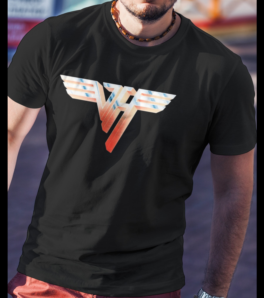 Van Halen VH Emblem Classic Rock T-Shirt