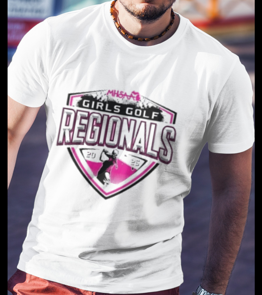 2025 MHSAA Girls Golf Regionals Championship T-Shirt