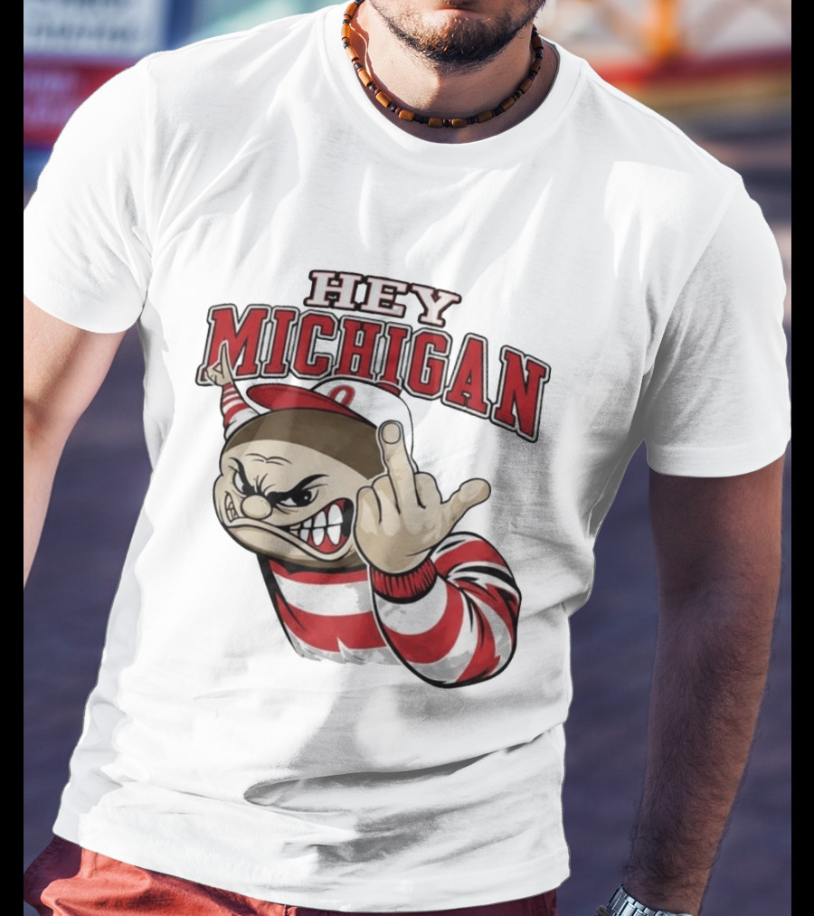 Ishowspeed Hey Michigan Football Rivalry Fan T-Shirt