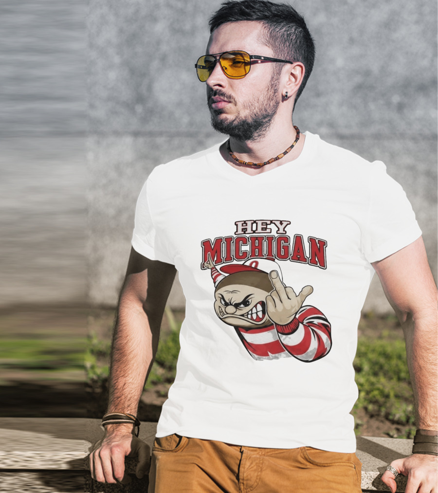 Ishowspeed Hey Michigan Football Rivalry Fan T-Shirt