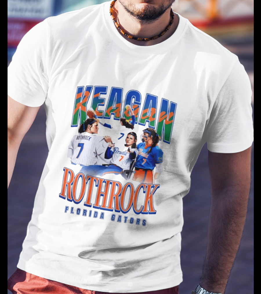 Keagan Rothrock Florida Gators Rothrock 7 Baseball Softball Athlete T-Shirt