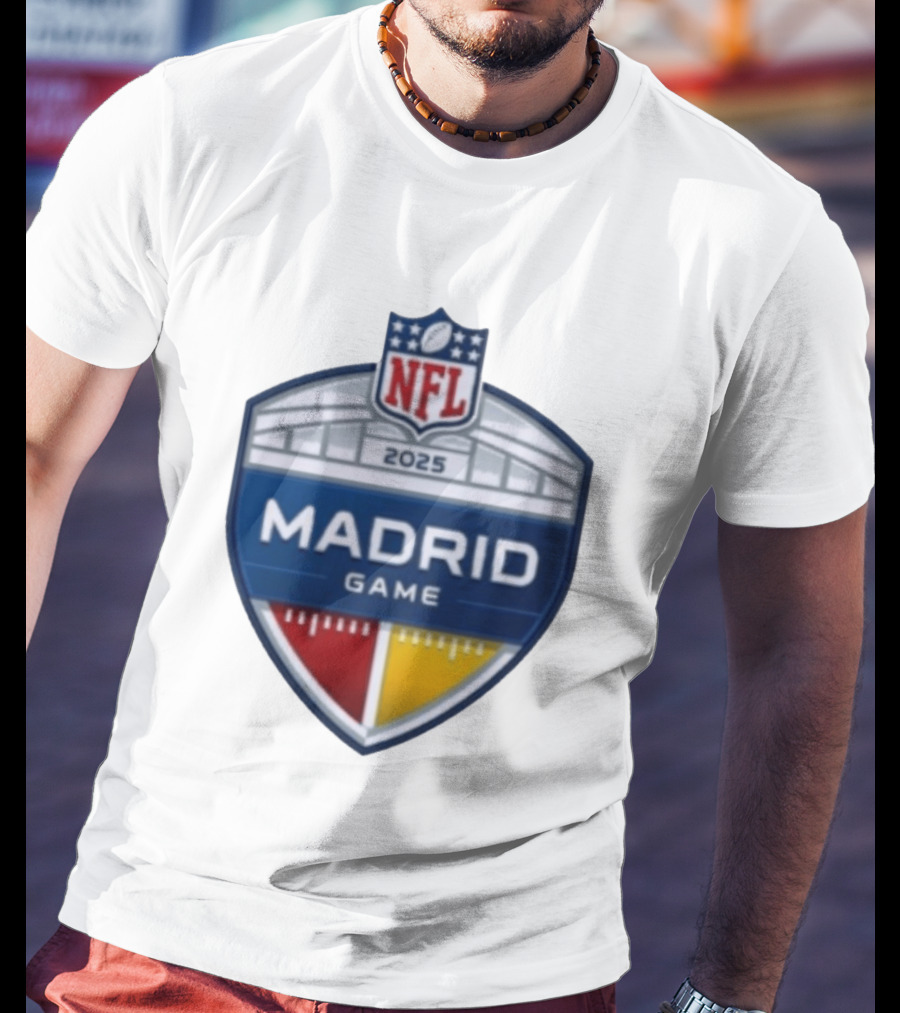 NFL 2025 Madrid Game Event T-Shirt
