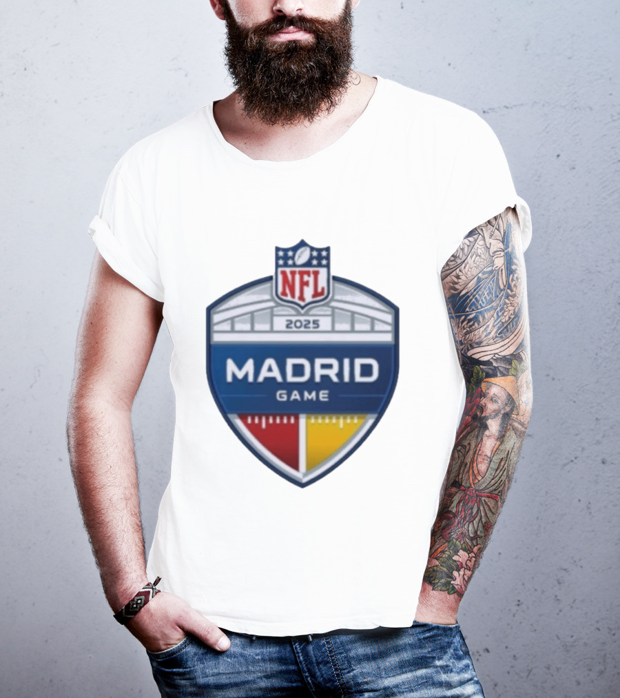 NFL 2025 Madrid Game Event T-Shirt