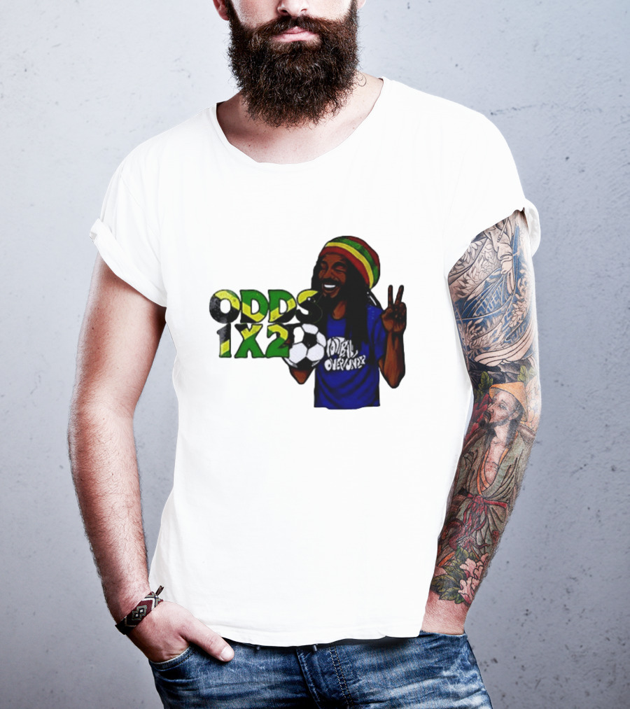ODDS 1X2 Jangan Masukan Unsur Cinta Dalam Les Football Over Under T-Shirt