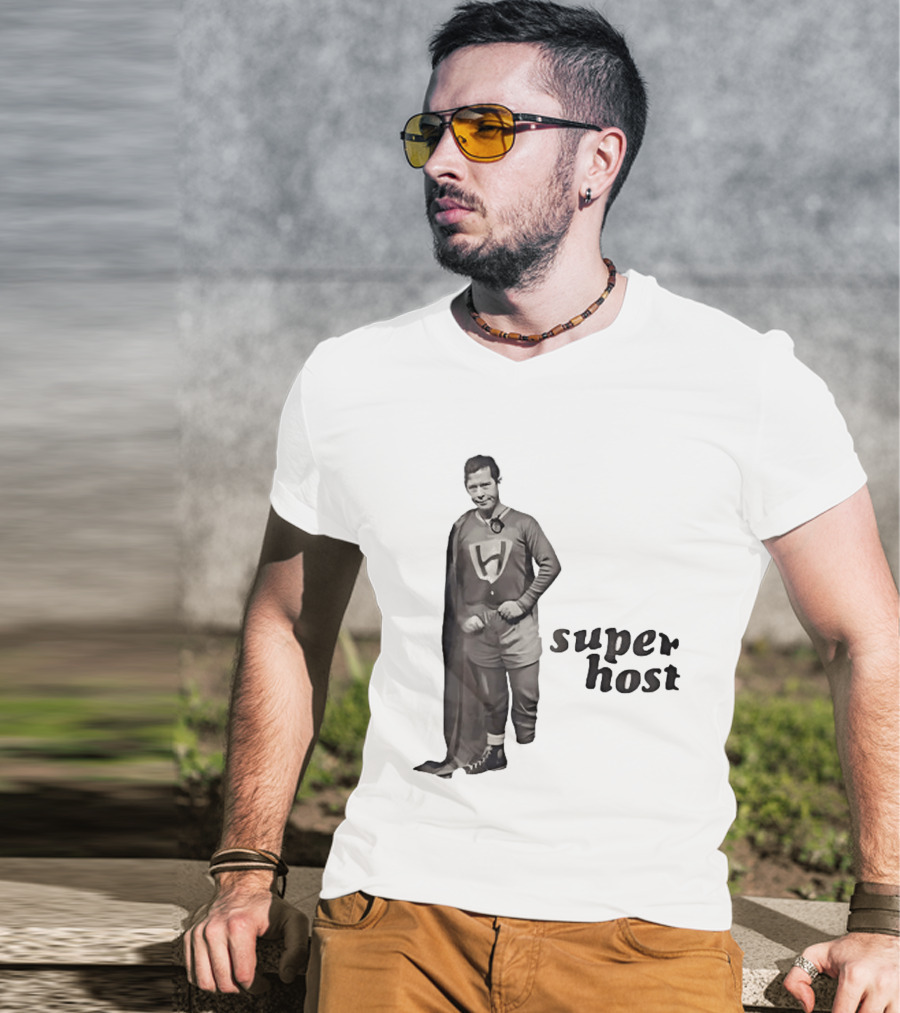 WUAB 43 Cleveland Superhost Lorain Retro Hero T-Shirt