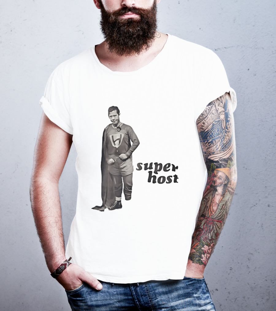 WUAB 43 Cleveland Superhost Lorain Retro Hero T-Shirt