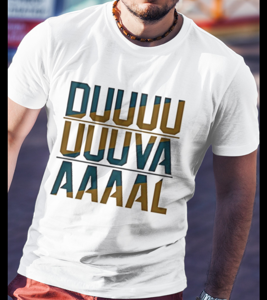 DUUUUUUUUVAAAAAL Jacksonville Jaguars Football Spirit T-Shirt