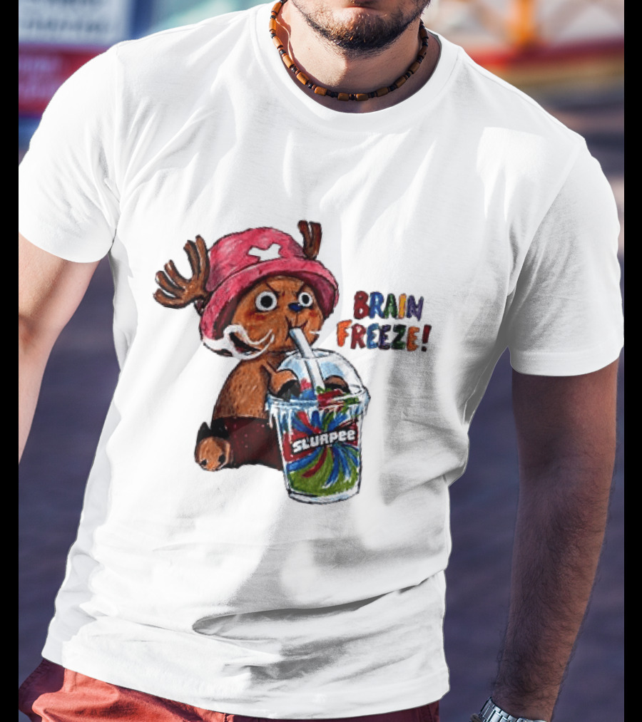 Tony Tony Chopper Slurpee Brain Freeze One Piece T-Shirt
