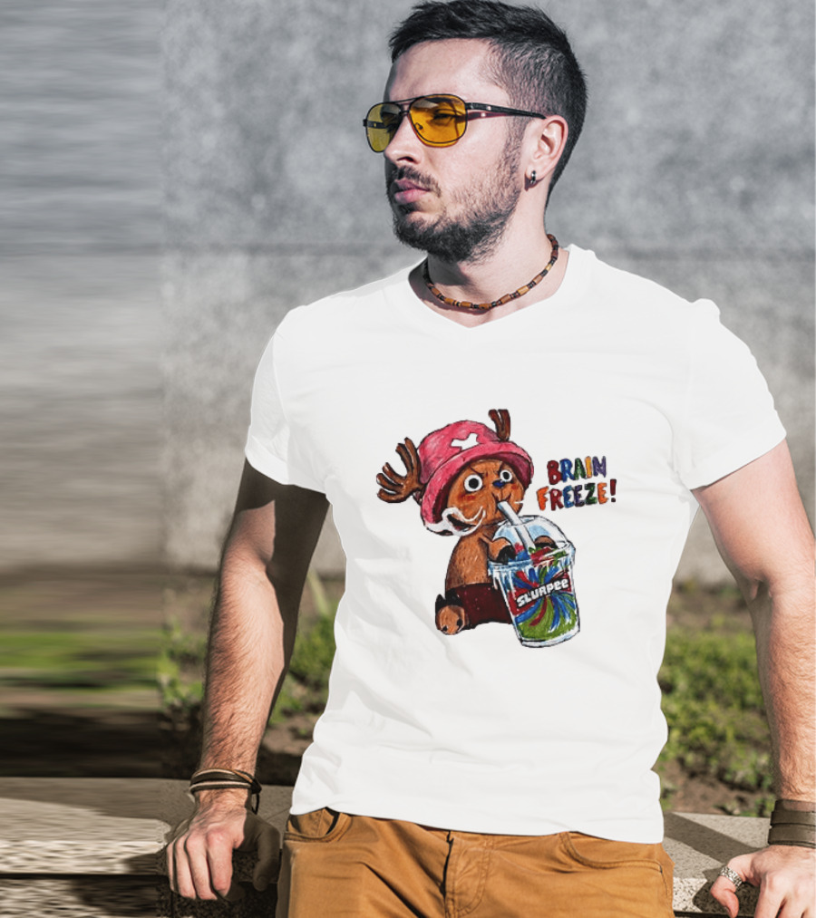 Tony Tony Chopper Slurpee Brain Freeze One Piece T-Shirt
