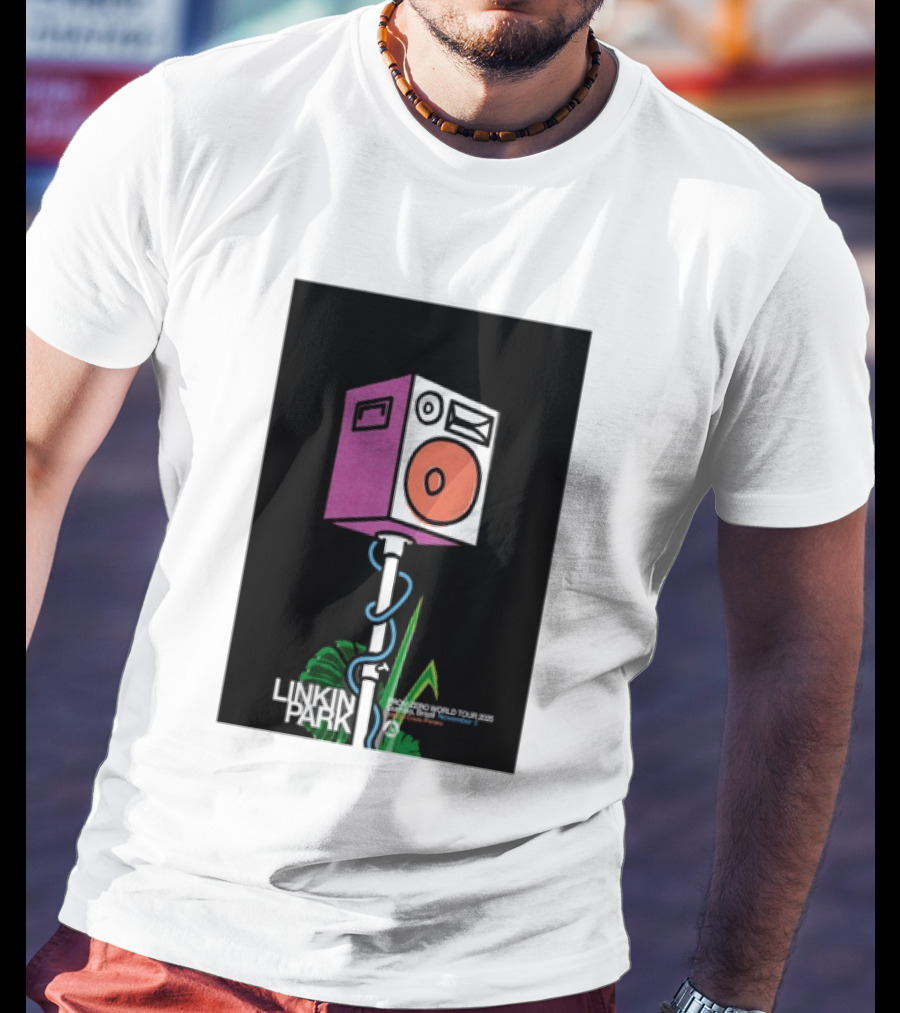 Linkin Park From Zero World Tour Estadio Couto Pereira Curitiba November 5 2025 T-Shirt