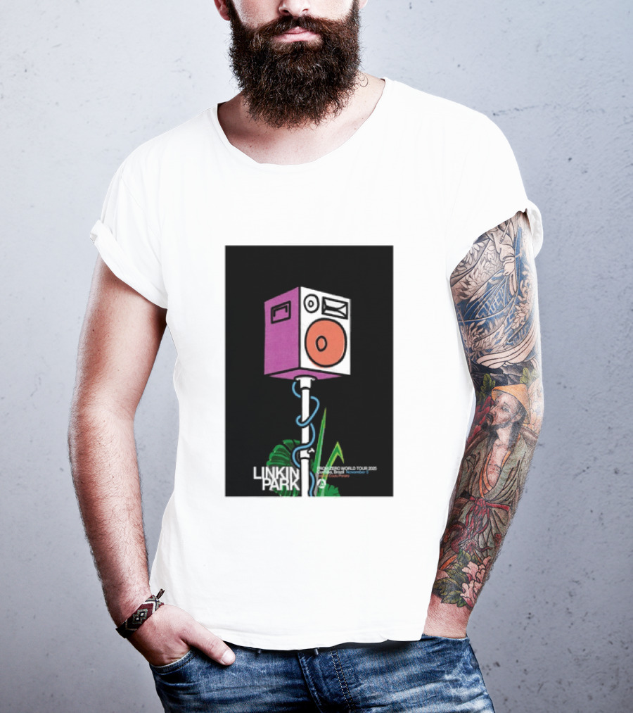 Linkin Park From Zero World Tour Estadio Couto Pereira Curitiba November 5 2025 T-Shirt