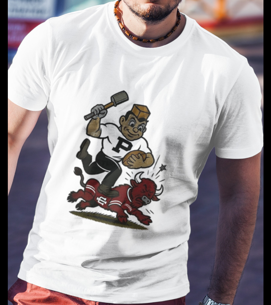 Purdue Boilermakers Crush Indiana Hoosiers NCAA Football Rivalry Victory T-Shirt