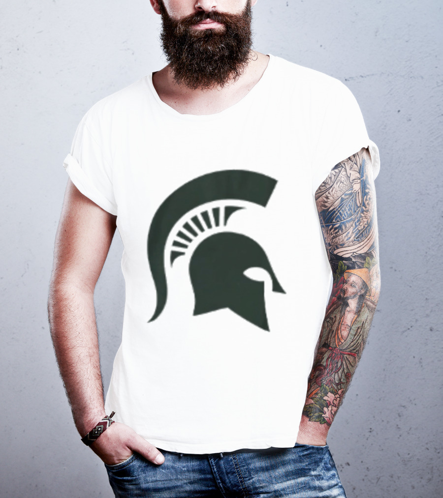 Michigan State Spartans Primary 2025 Iconic Spartan Helmet Trendy T-Shirt
