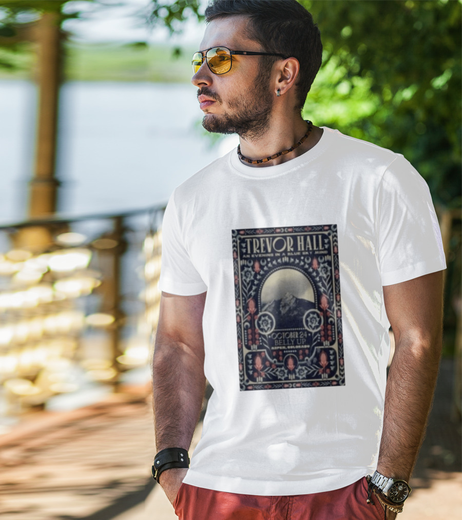 Trevor Hall An Evening In A Blue Sky Mind At Belly Up Aspen Colorado October 24 2025 T-Shirt
