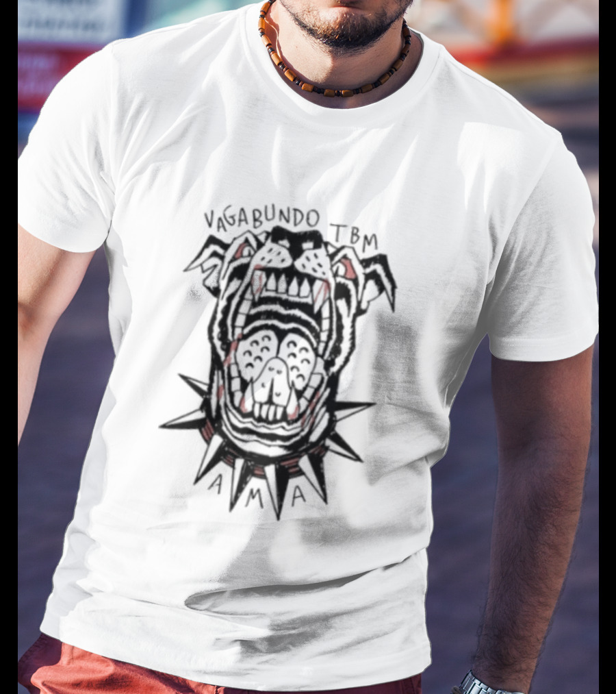 Vagabundo THC Original Pitbull Sketch Womens T-Shirt