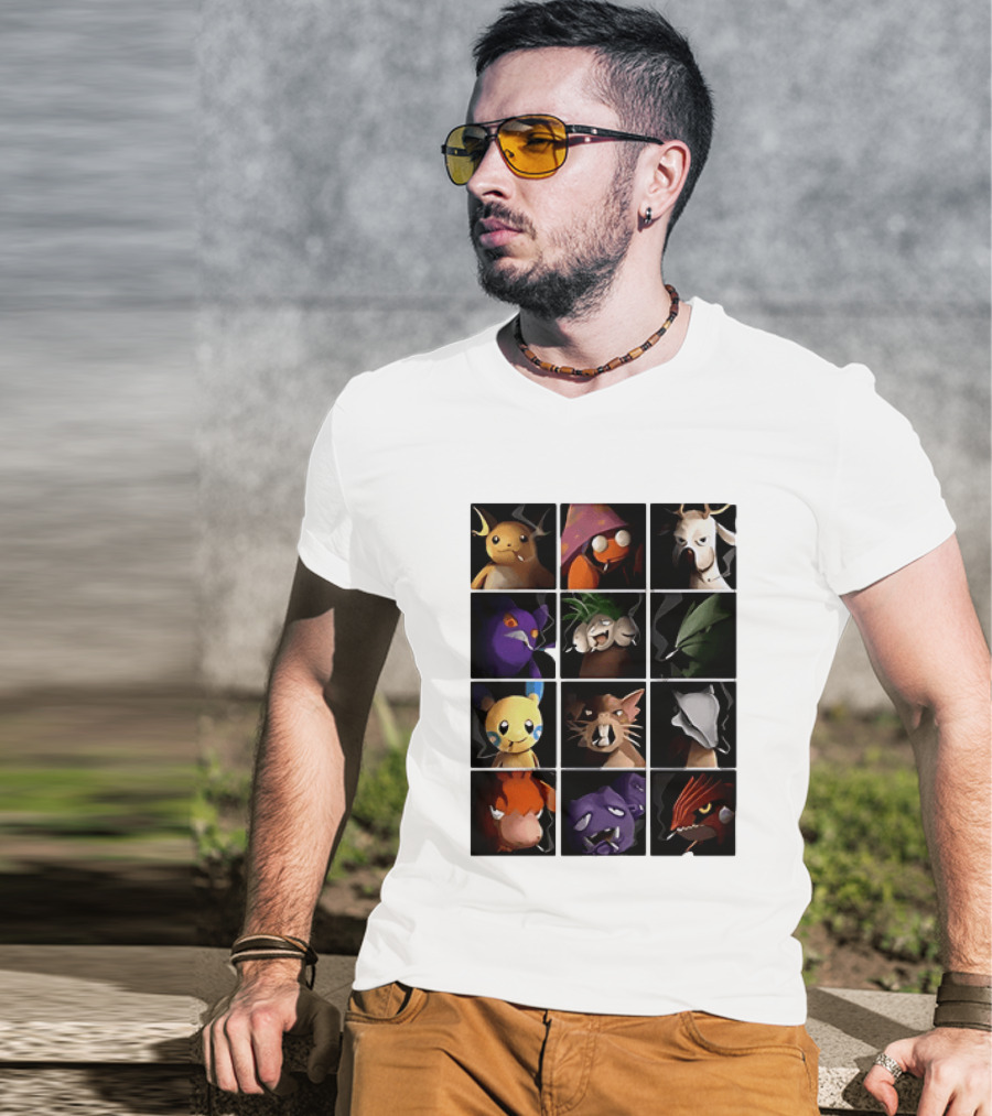 Pokemon Characters It Looks Just As Stupid When You Do It Smoking T-Shirt