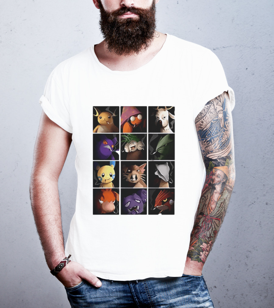 Pokemon Characters It Looks Just As Stupid When You Do It Smoking T-Shirt