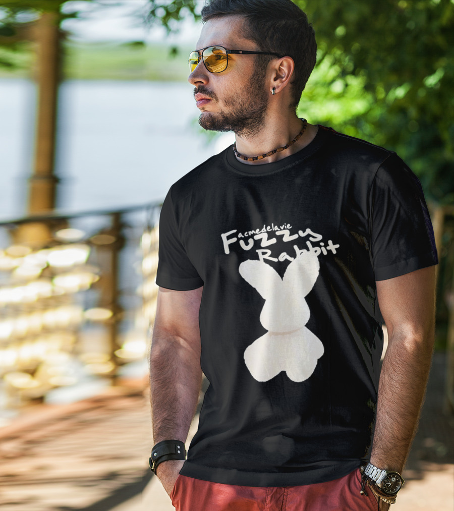 Acme De La Vie Fuzzy Rabbit ADLV Streetwear Bunny T-Shirt