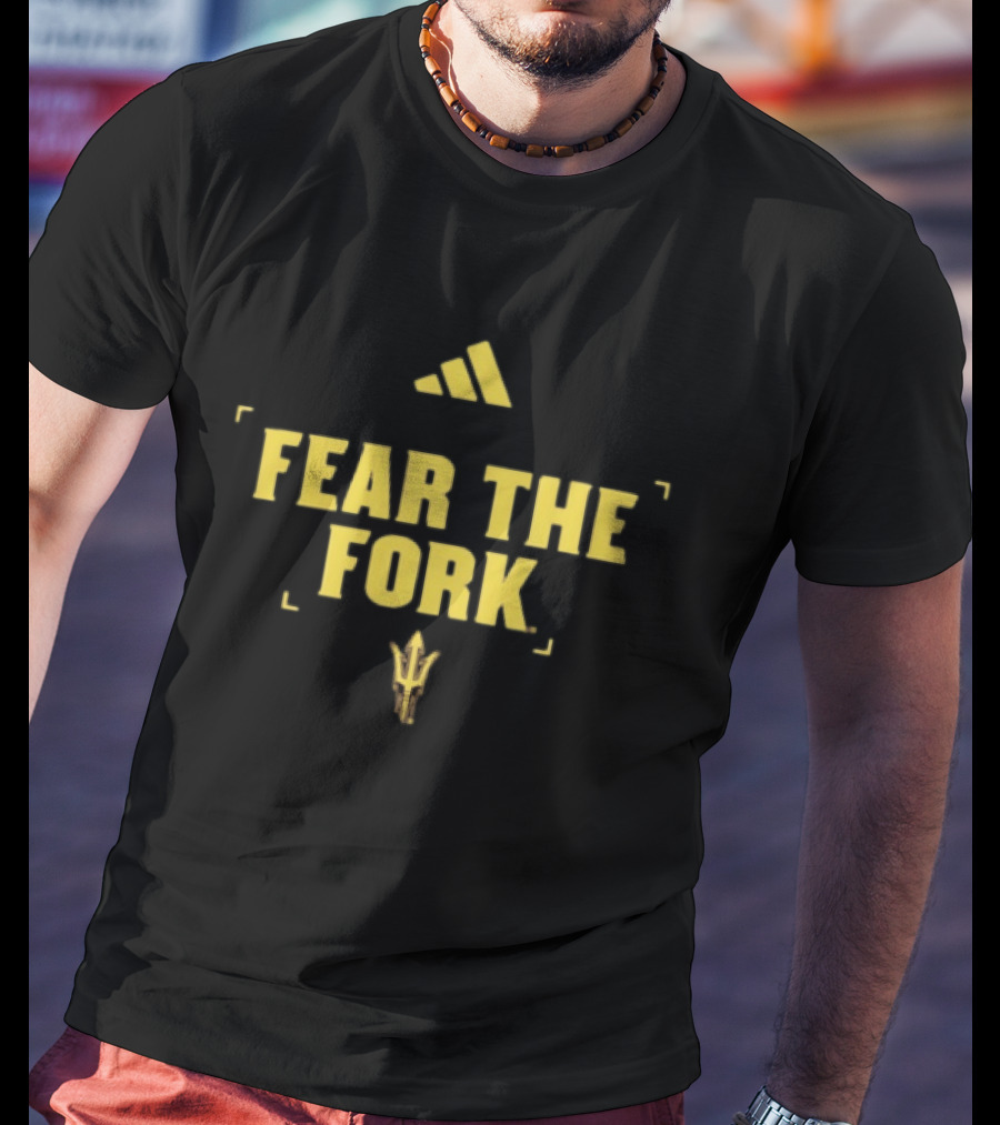Adidas Fear The Fork Arizona State Sun Devils ASU T-Shirt