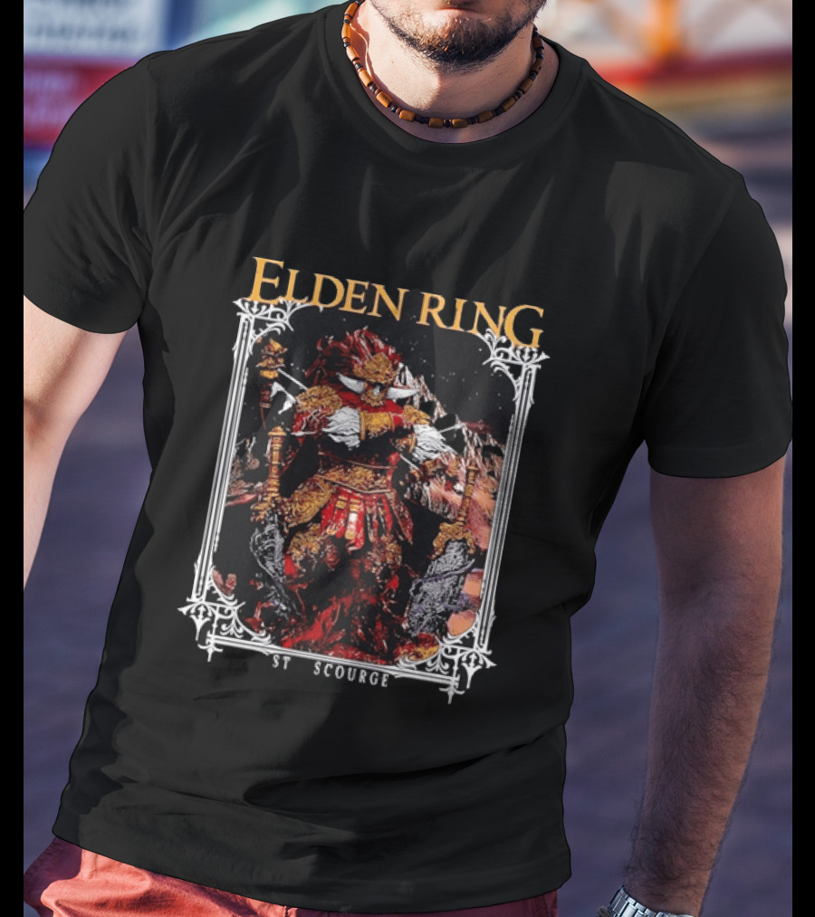 Elden Ring Starscourge Radahn FromSoftware ST Redorange T-Shirt