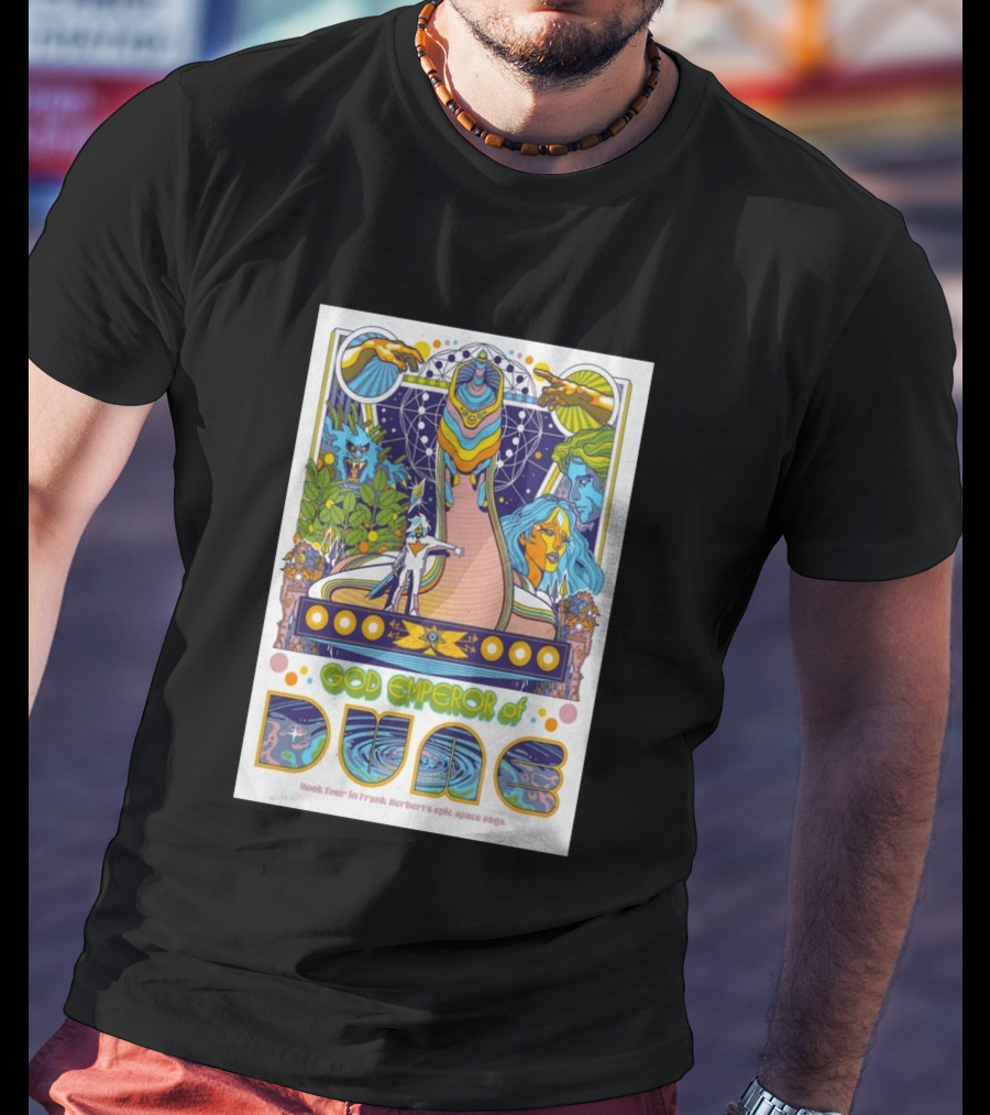 God Emperor Of Dune Book Four In Frank Herbert's Epic Space Saga T-Shirt