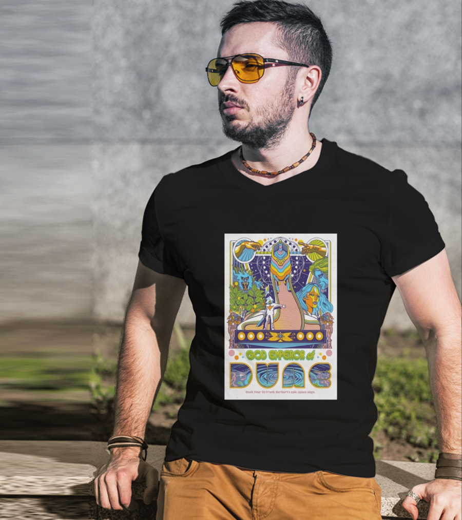 God Emperor Of Dune Book Four In Frank Herbert's Epic Space Saga T-Shirt