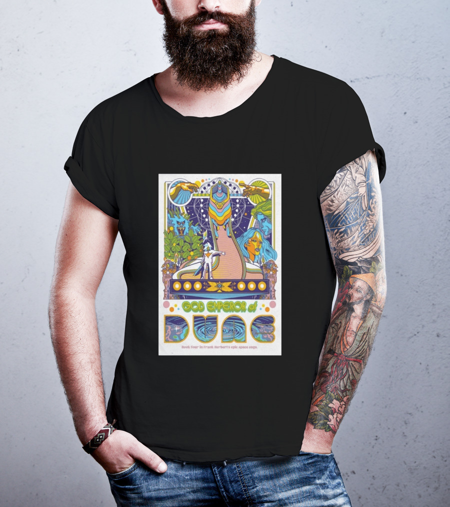 God Emperor Of Dune Book Four In Frank Herbert's Epic Space Saga T-Shirt