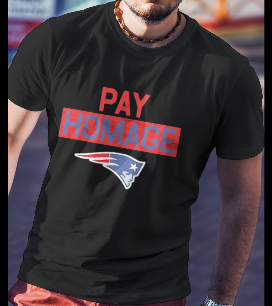 New England Patriots Pay Homage T-Shirt