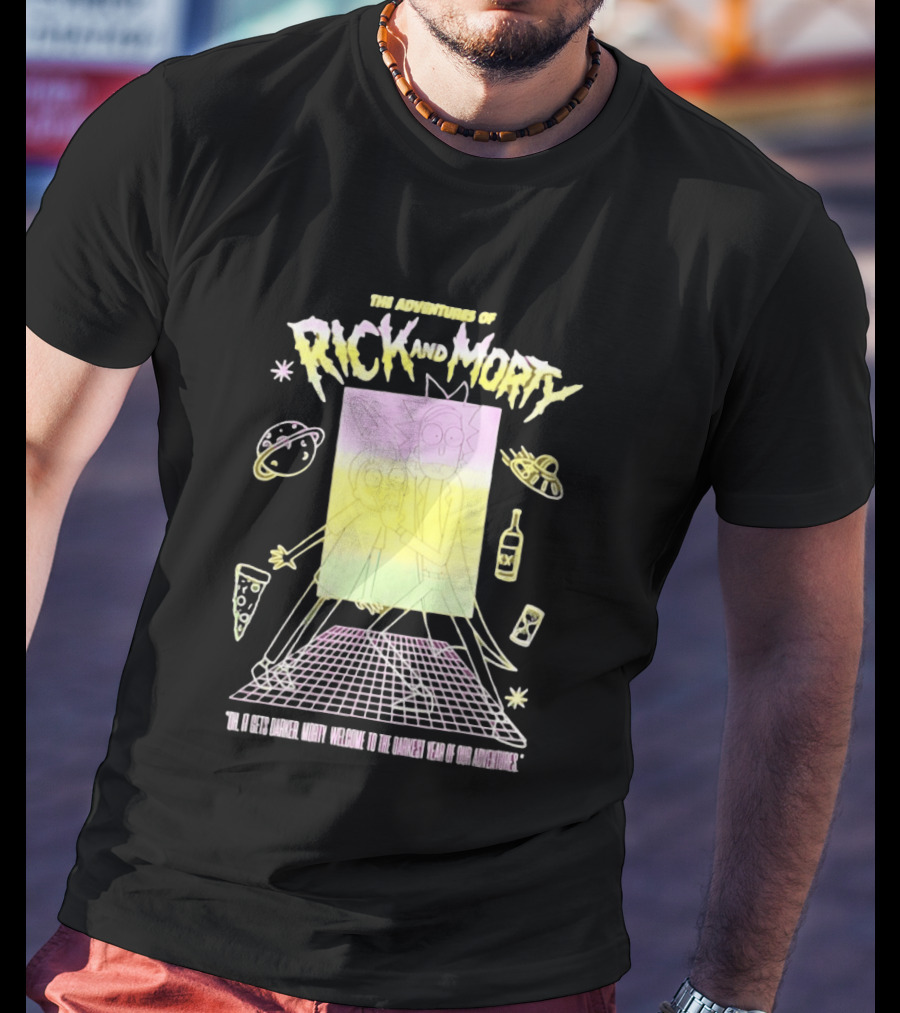 The Adventures Of Rick And Morty Welcome To The Darkest Year Of Our Adventures T-Shirt