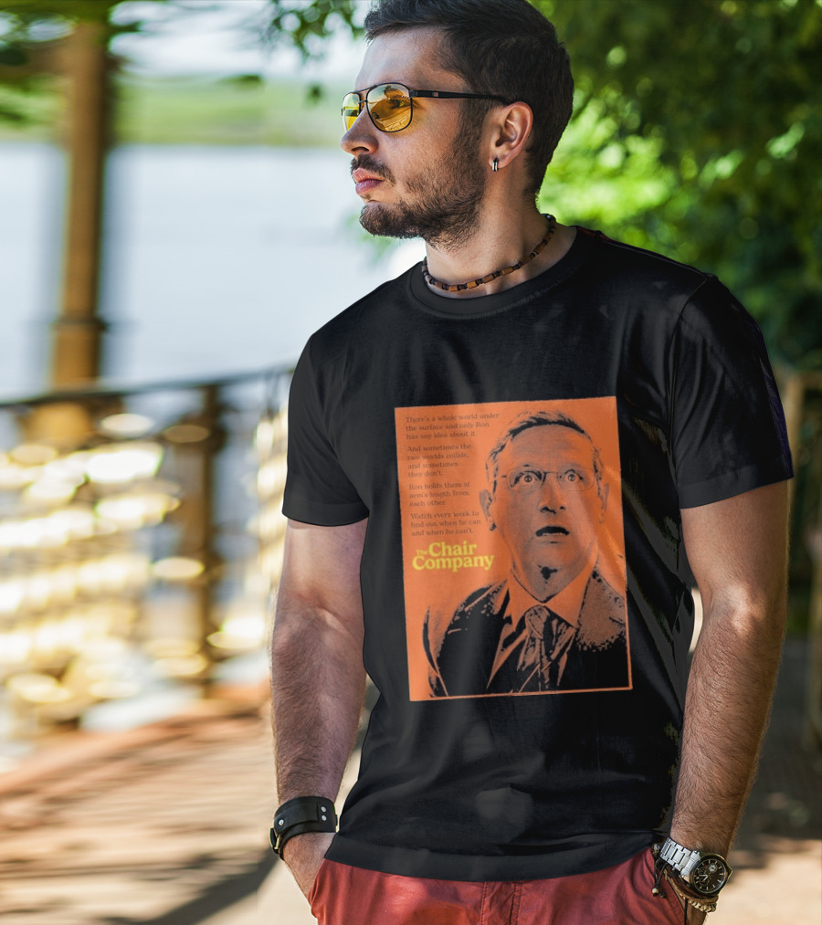 The Chair Company Ron Holds Worlds Under The Surface T-Shirt