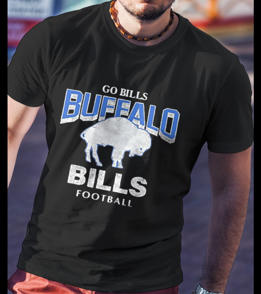 Go Bills Buffalo Bills Football History T-Shirt