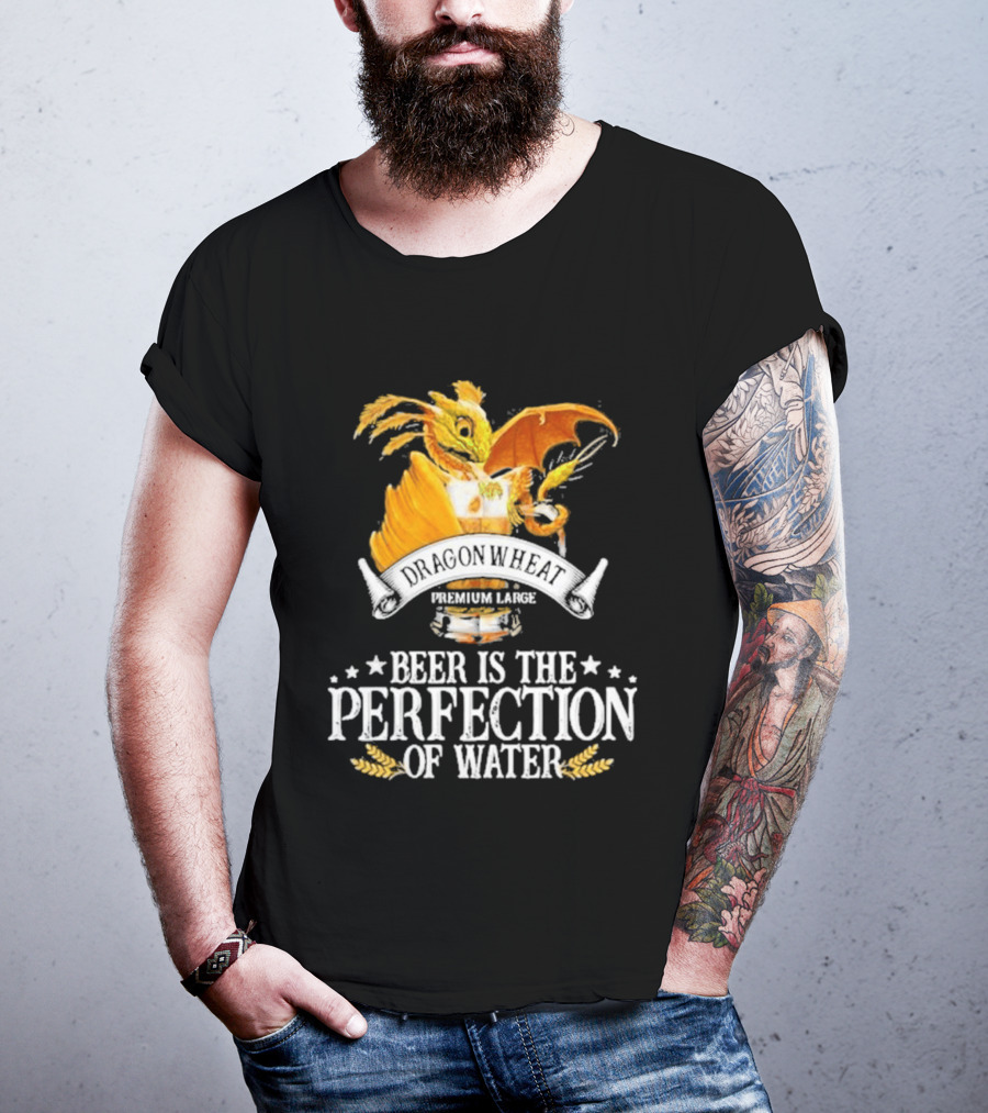 Nice Dragonwheat Premium Lager Beer Is The Perfection Of Water T-Shirt