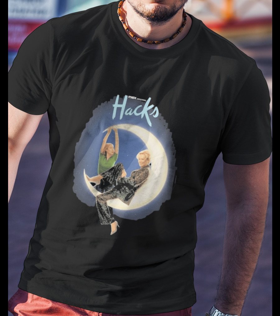 Max Original Hacks Crescent Moon Scene T-Shirt