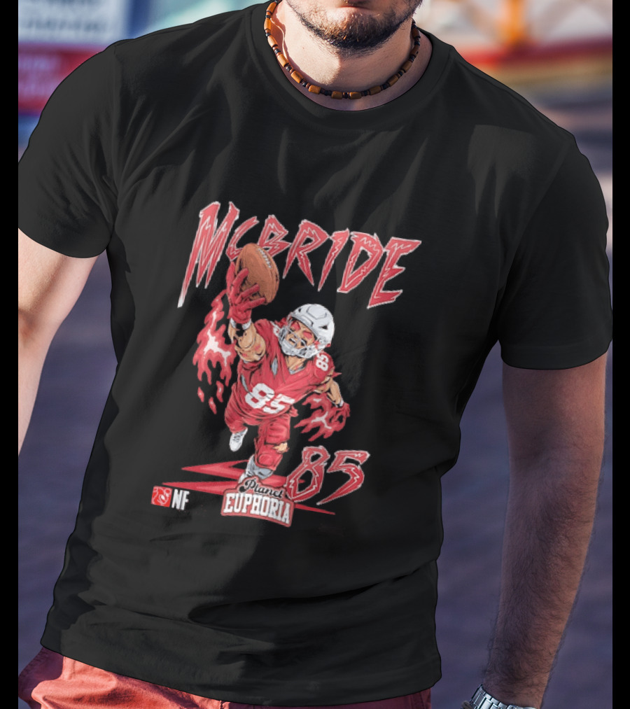 Trey McBride 85 Arizona Cardinals NFL Planet Euphoria T-Shirt