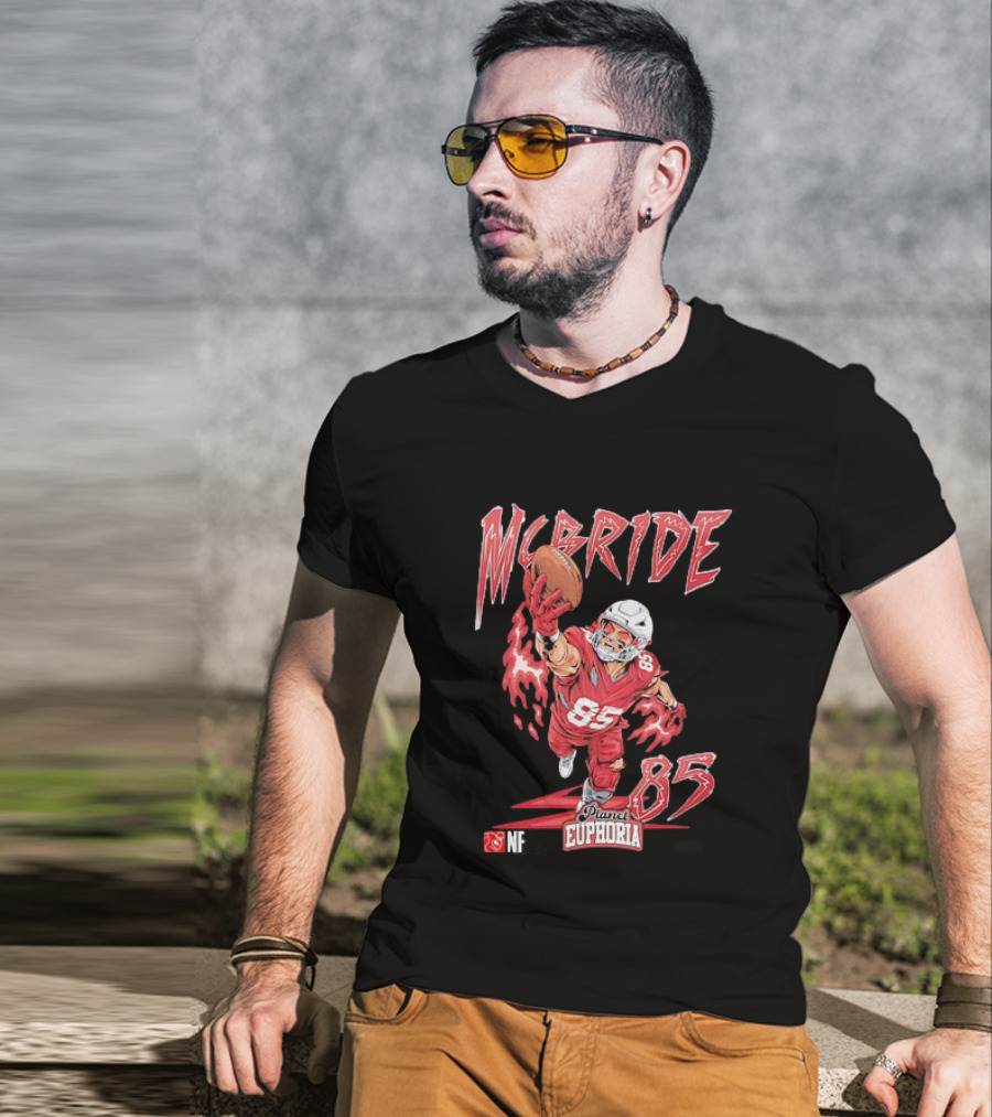 Trey McBride 85 Arizona Cardinals NFL Planet Euphoria T-Shirt