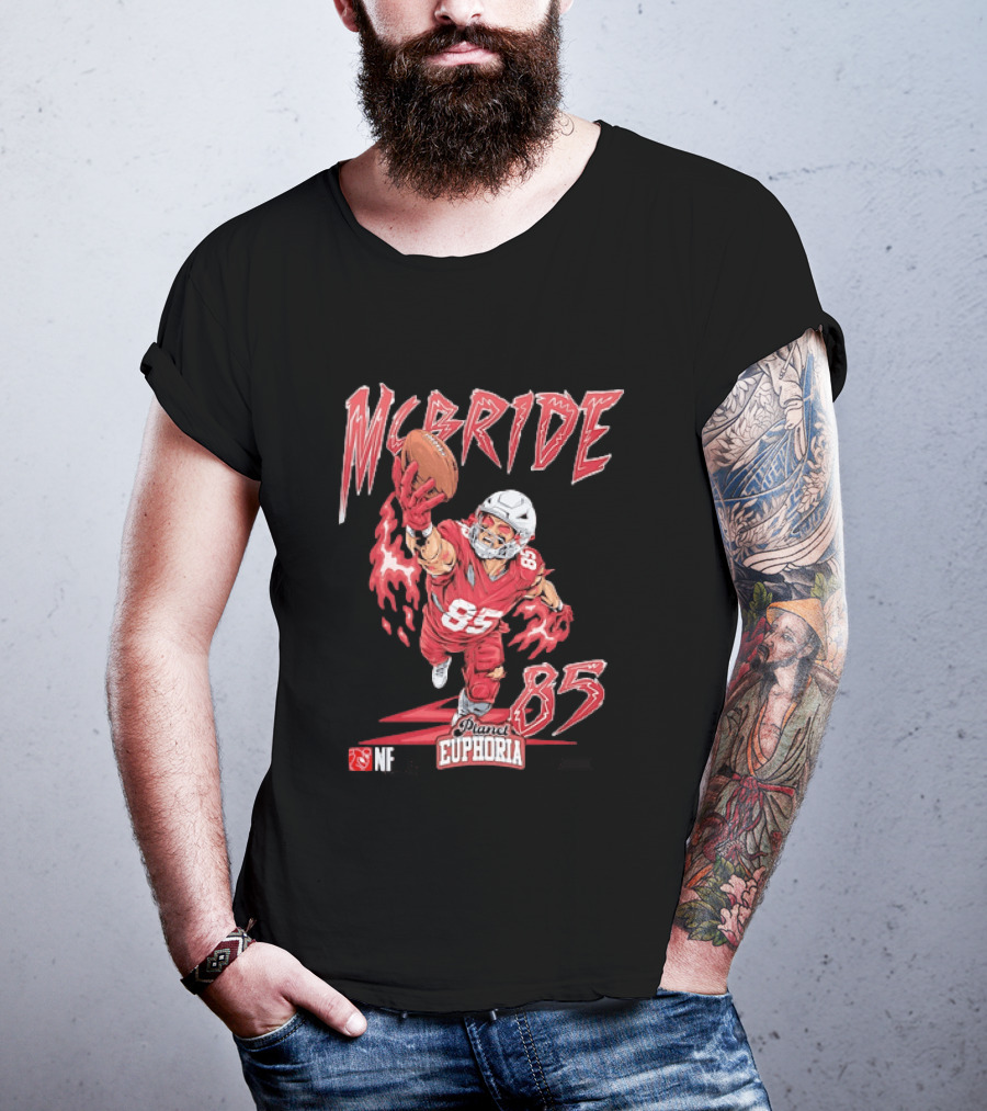 Trey McBride 85 Arizona Cardinals NFL Planet Euphoria T-Shirt