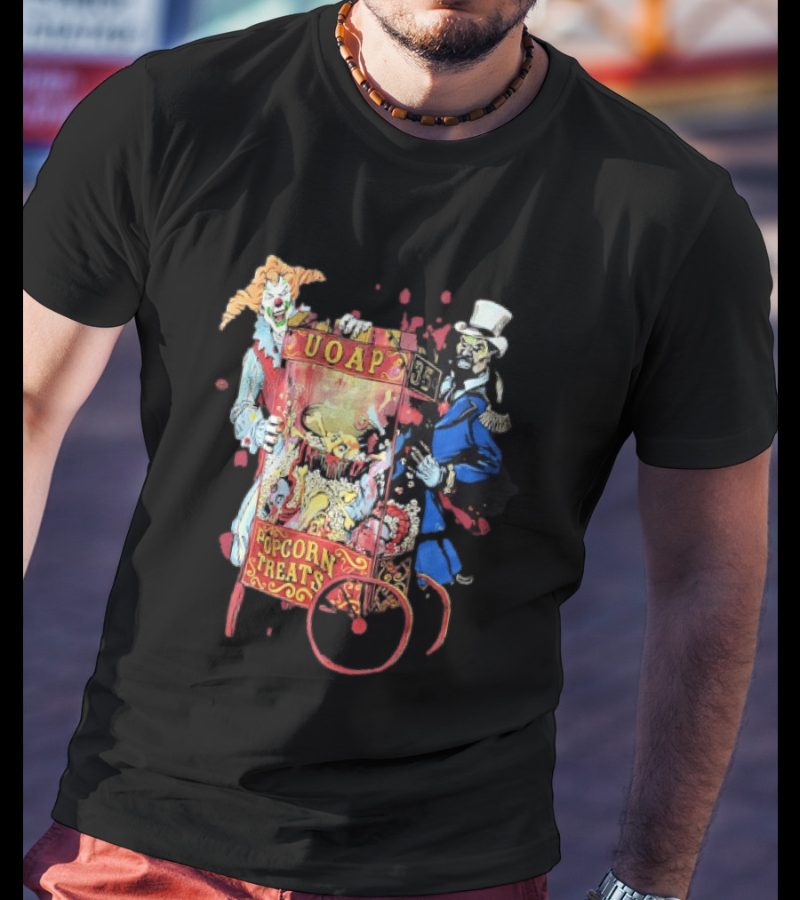 UOAP Popcorn Treats Insane Clown Posse Carnival T-Shirt